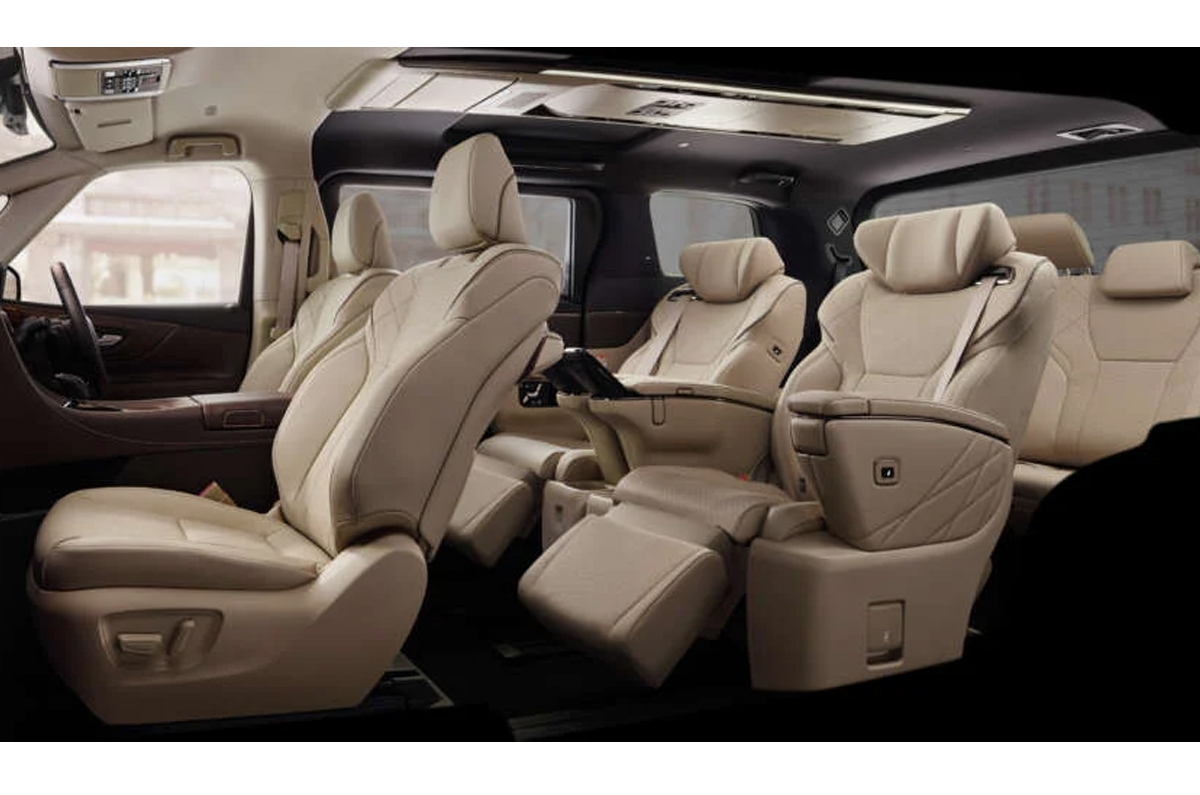 New Toyota Vellfire interior